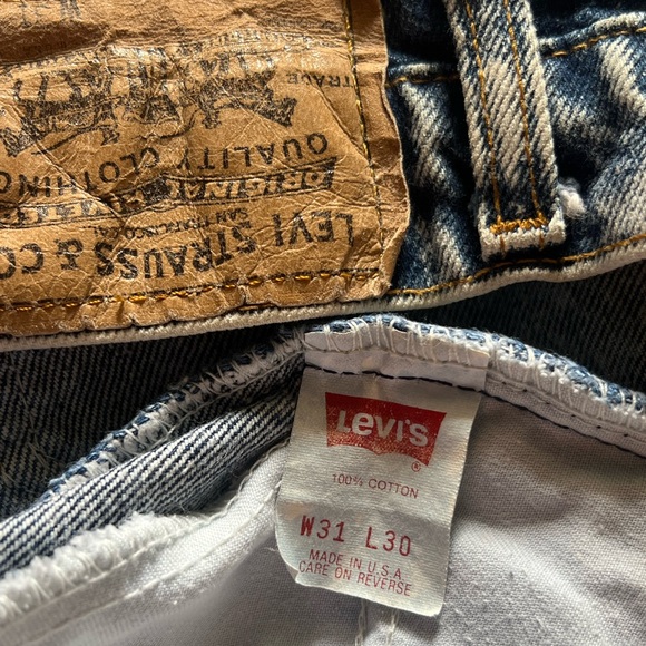 RARE Vintage 90s Levi’s Red Tag Stonewash Acid Wash - Picture 5 of 8